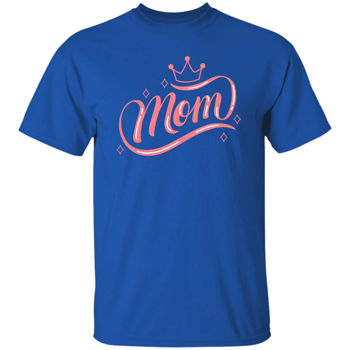 T SHIRT DESIGNS (2) MOM IS QUEEN - 5.3 oz. T-Shirt