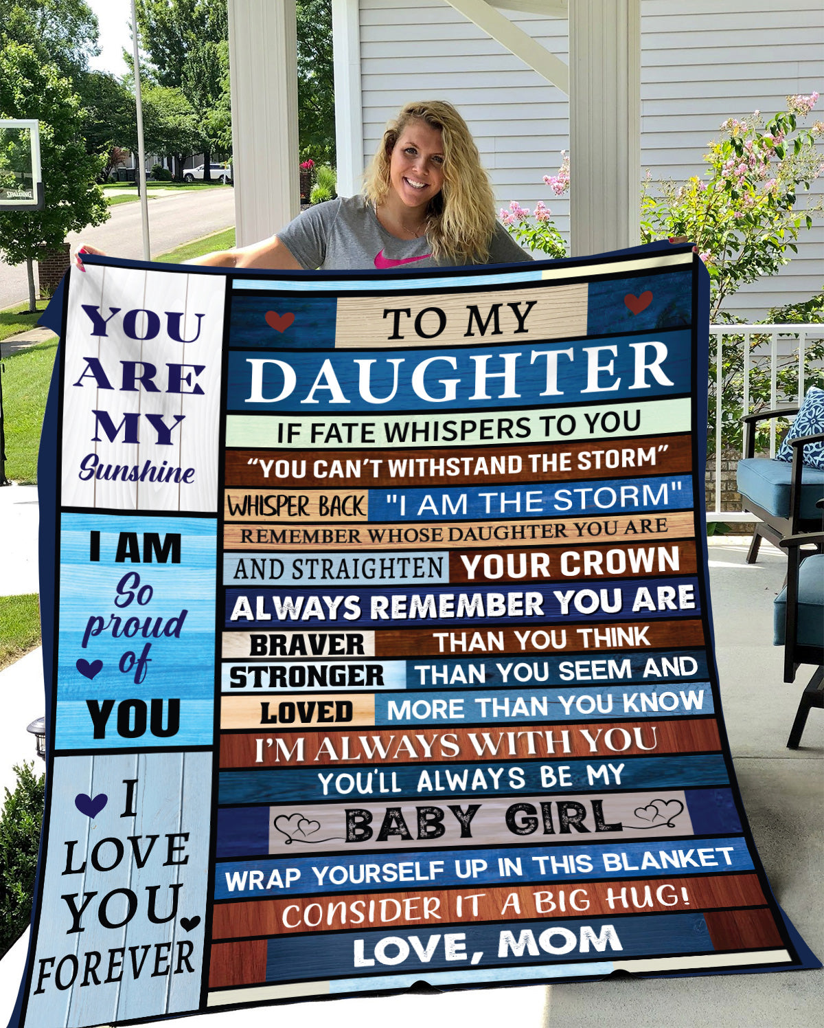 Fleece discount daughter blanket