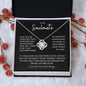 TO MY SOULMATE| LOVE KNOT NECKLACE