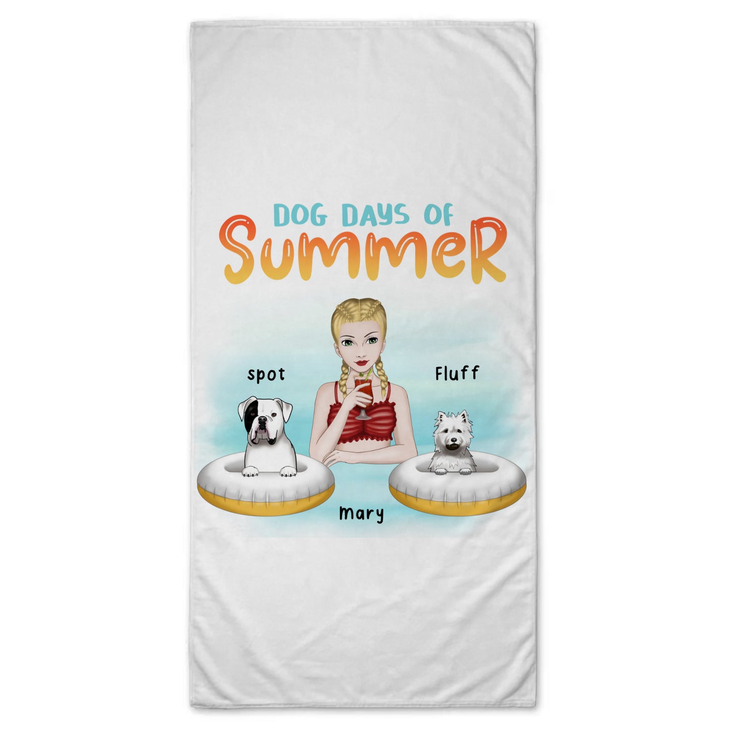 Create your own personalized - Beach Towel – 35×70