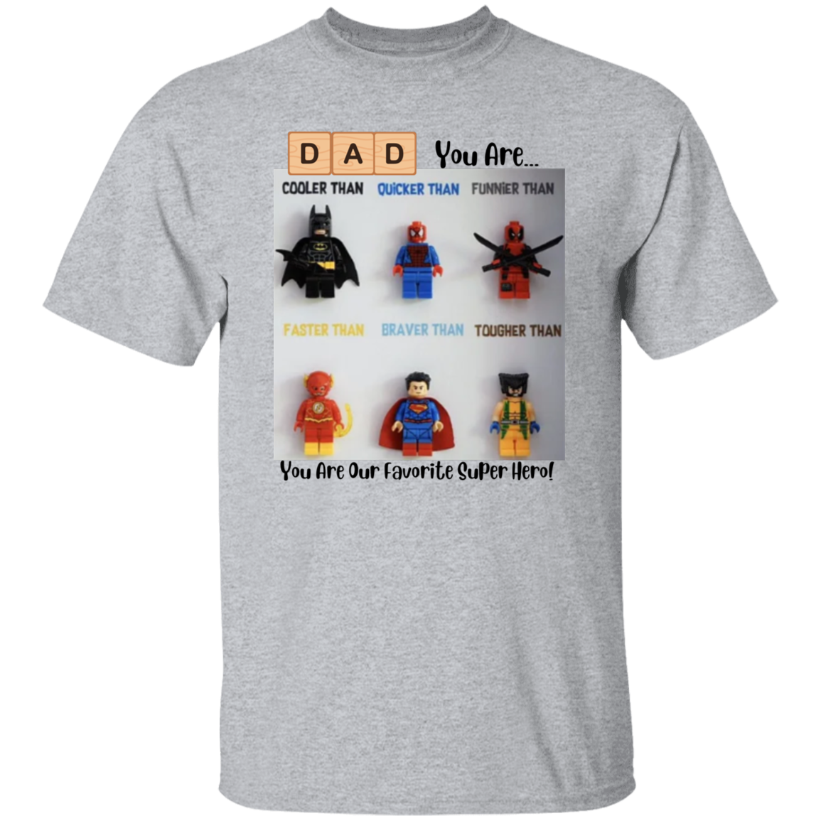 DAD  YOU'RE MY SUPERHERO