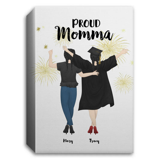 Create your own - Graduation personalized Deluxe Portrait Canvas 1.5in Frame