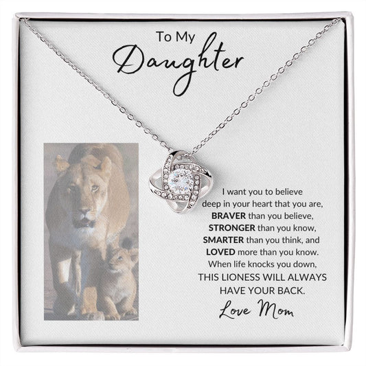 TO DAUGHTER - ALWAYS HAVE YOUR BACK