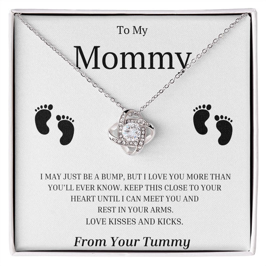 TO MOMMY | LOVE KNOT NECKLACE
