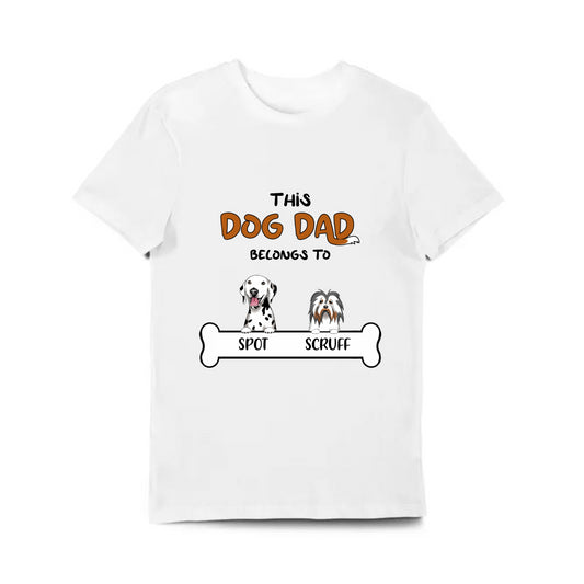 Customize- Dog Dad  Short-Sleeve T-Shirt